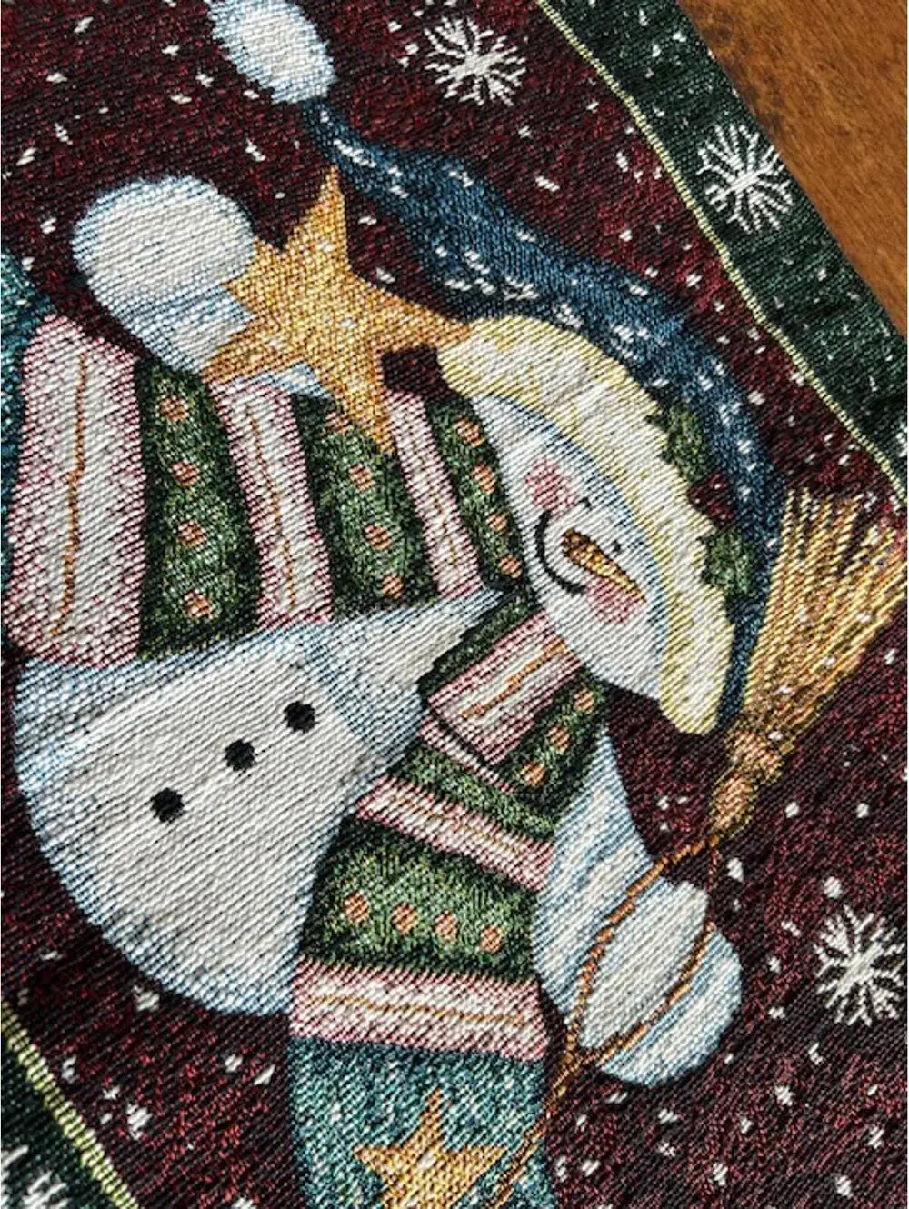 Set of 4 Christmas Snowman Placements